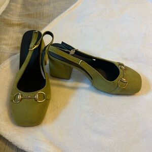 Brand New Green Shoes